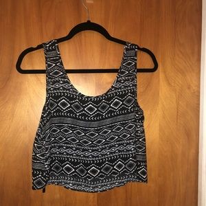 Tribal crop top.